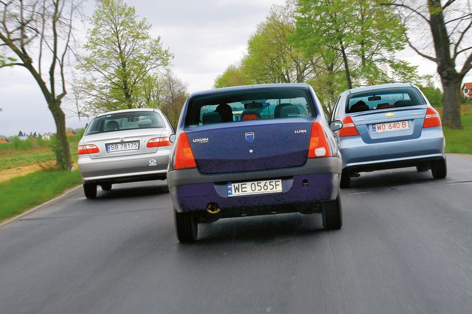 Tanie sedany segmentu B: Aveo, Logan i Albea