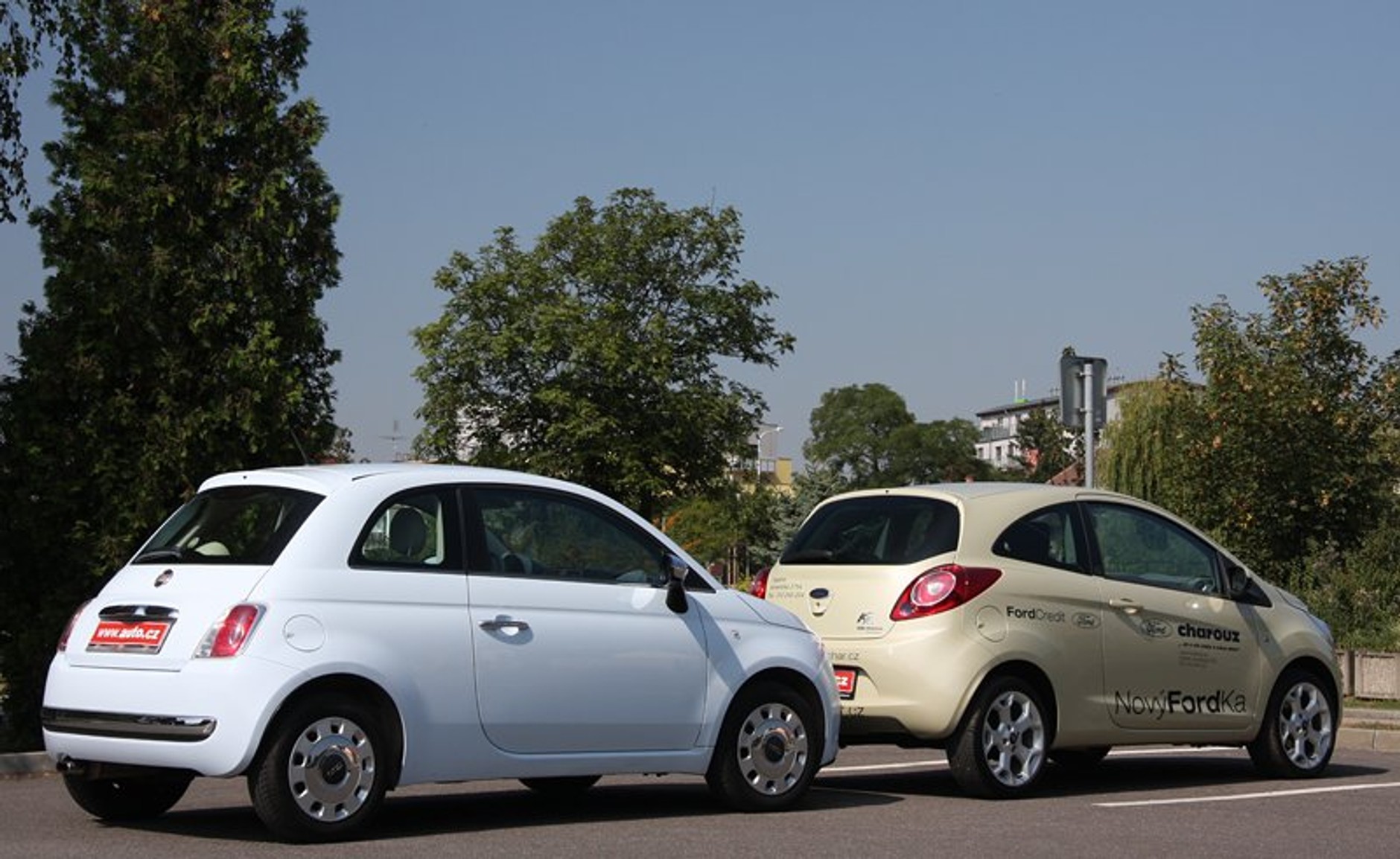 Test: Fiat 500 1,2 (51 kW) vs. Ford Ka 1,2 (51 kW) – Malá piva
