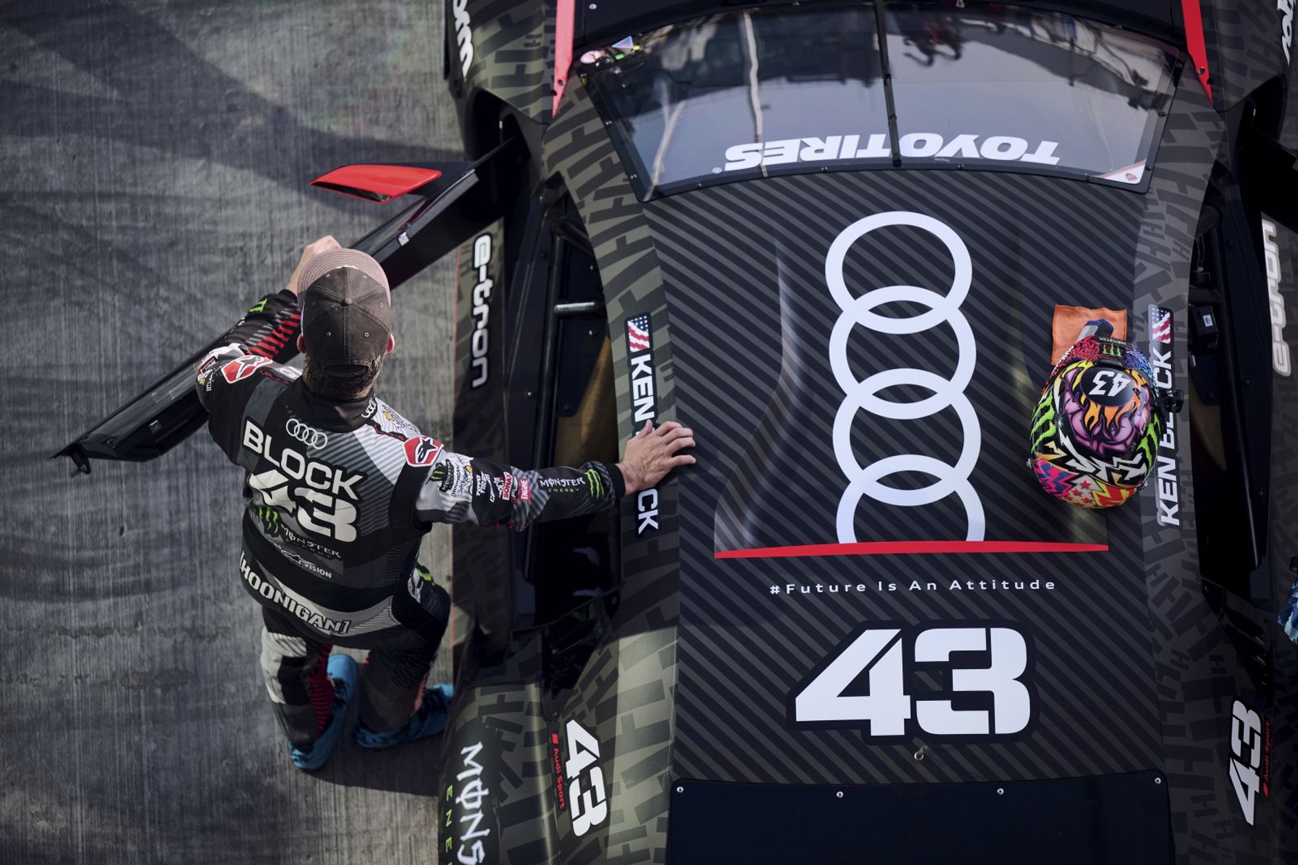 Ostatni drift Kena Blocka. Audi złożyło piękny hołd mistrzowi