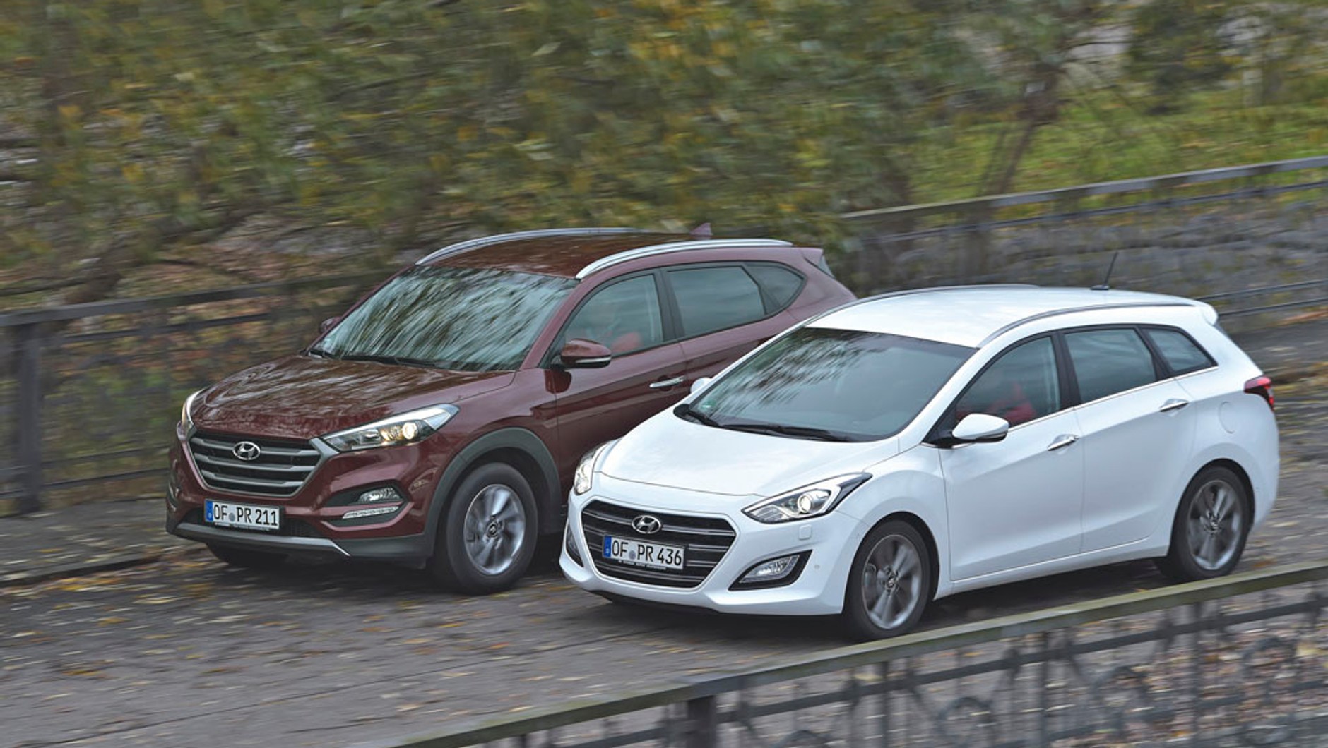 Hyundai Tucson kontra Hyundai i30