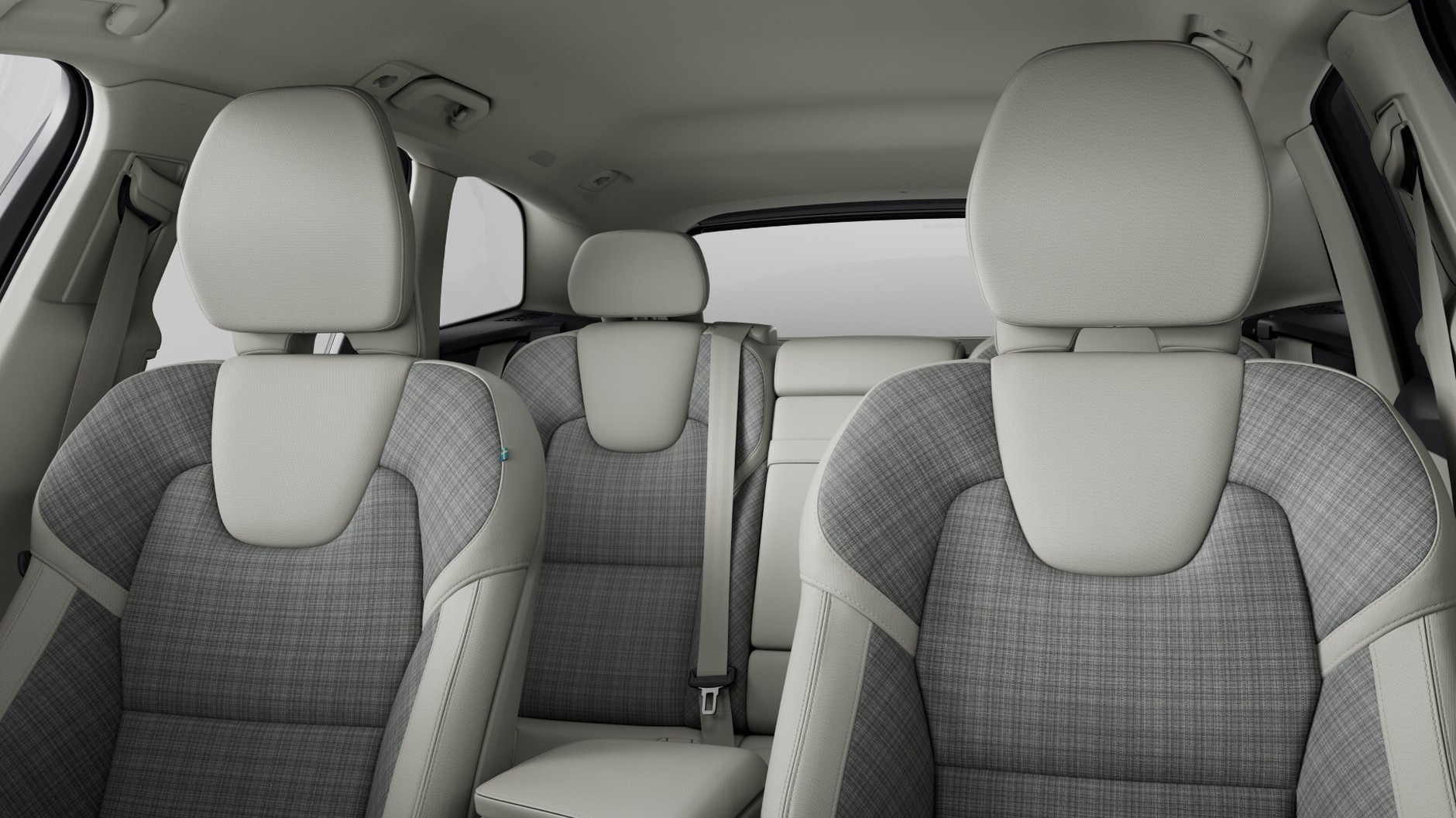 Volvo XC60 – tapicerka tekstylna City Weave w tonacji jasnej Blond