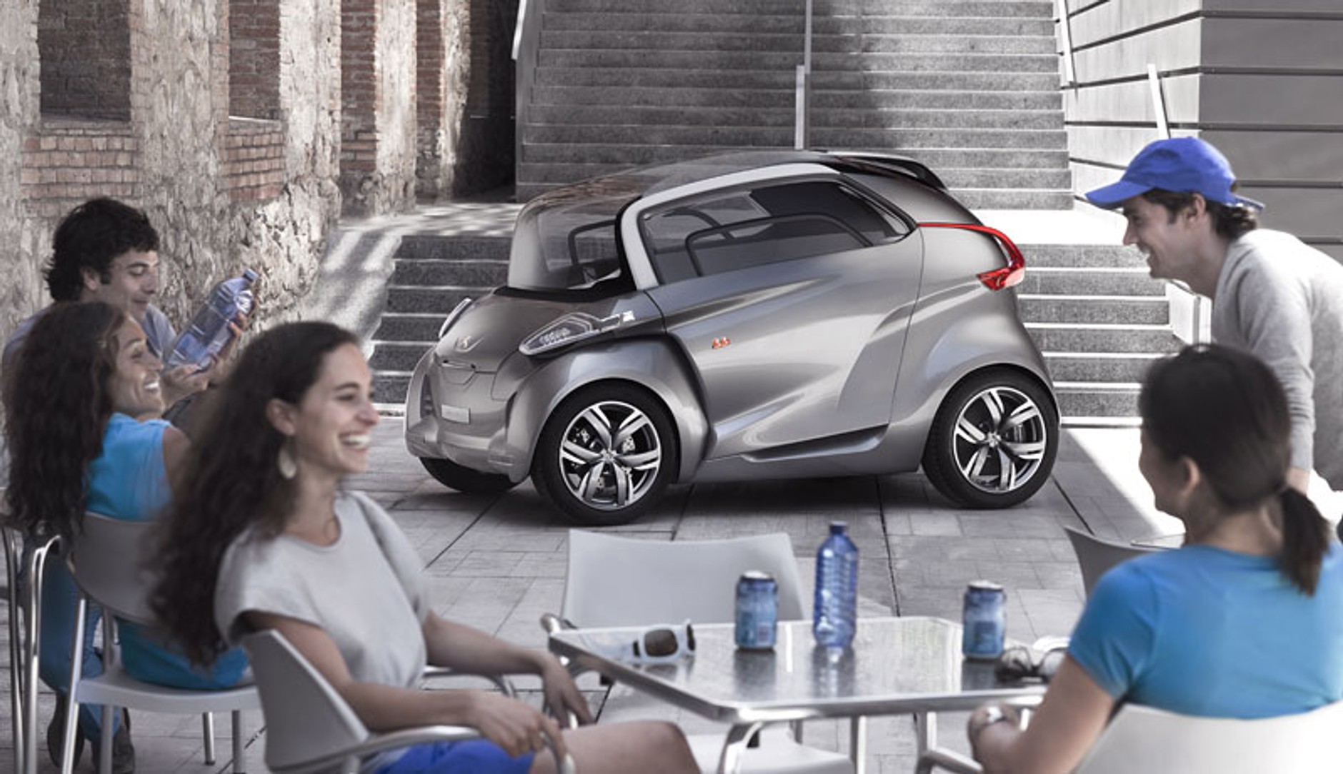 IAA Frankfurt 2009: Peugeot BB1 - wygodny, ale typowo miejski (fotogaleria)