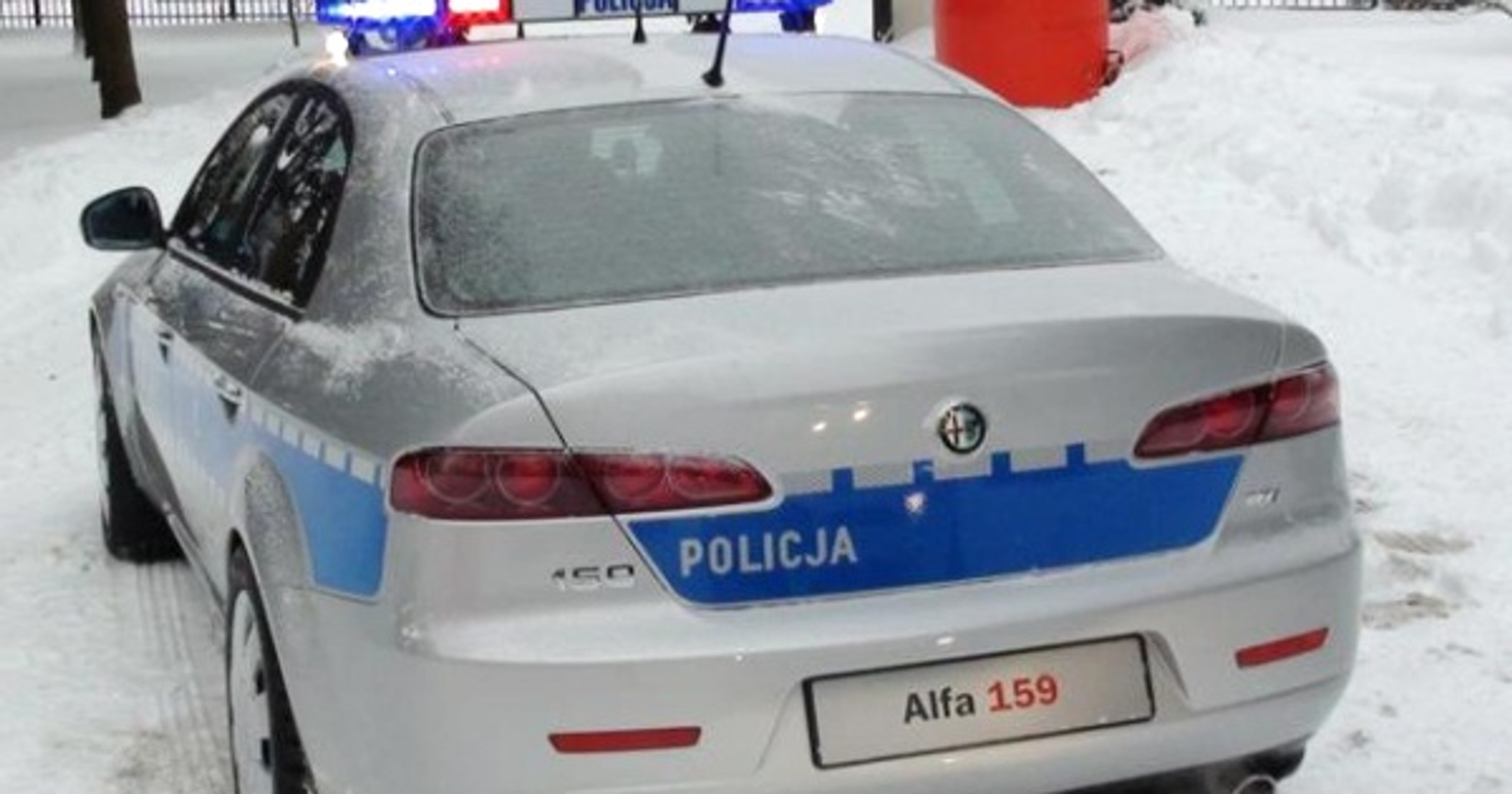 Policyjna Alfa Romeo 159