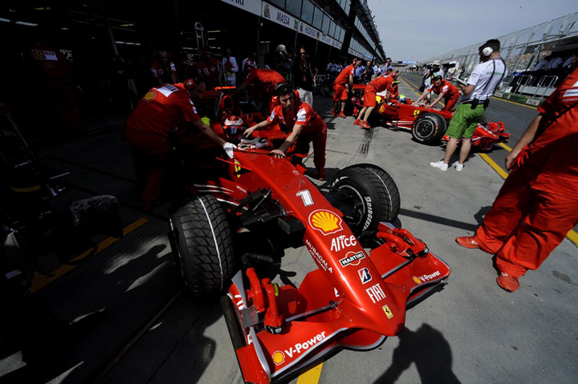 Grand Prix Australii 2008: Robert Kubica najszybszy na treningu!