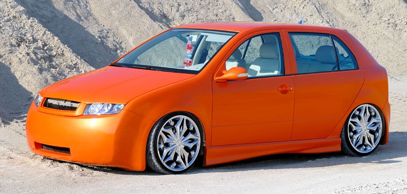 Garaż tunera: Škoda Fabia 1.4 16V – lisek pustynny