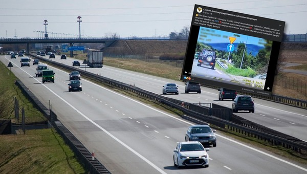To już kolejny taki przypadek. Wjechał na trasę S7 pod prąd