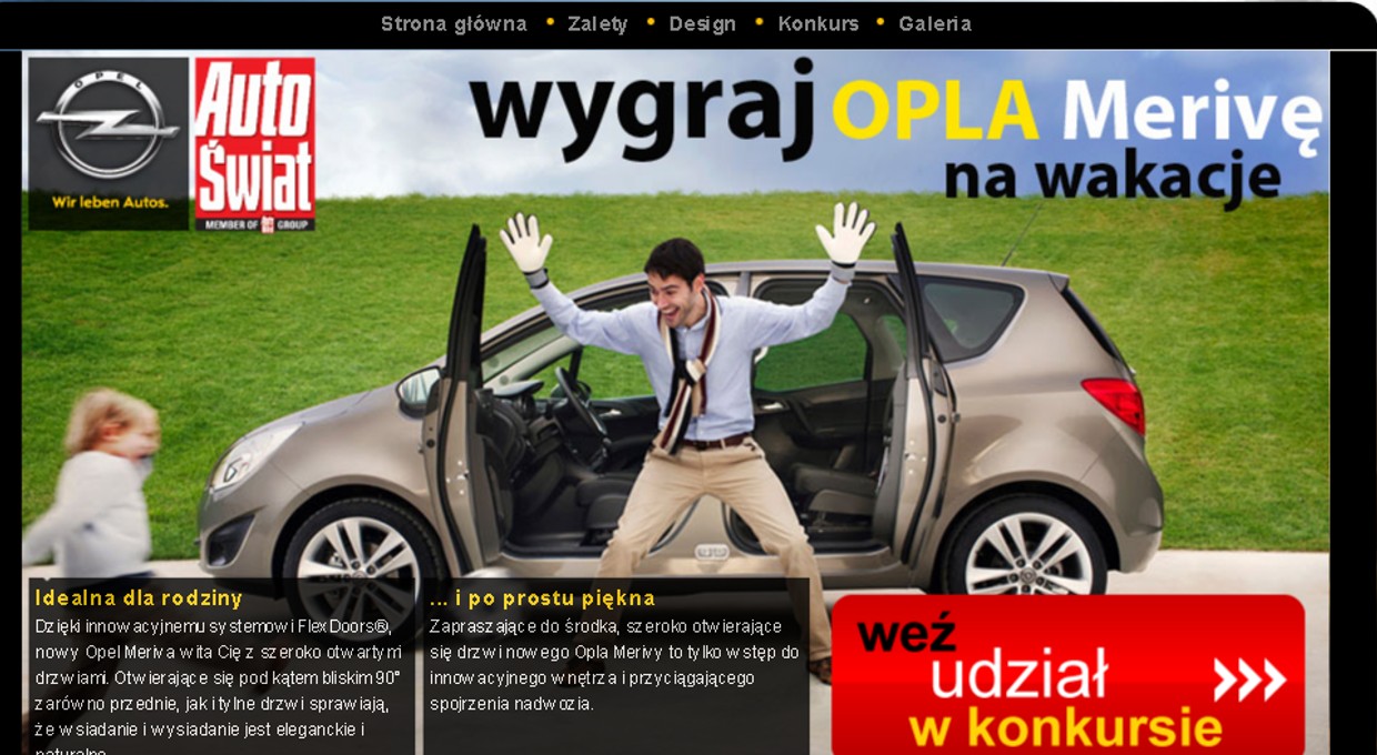 Wygraj Opla Merivę na wakacje!