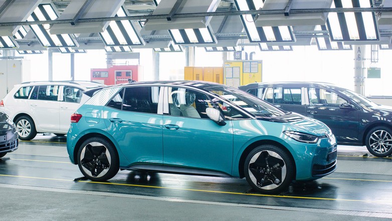 Produkcja Volkswagena ID.3 w Zwickau