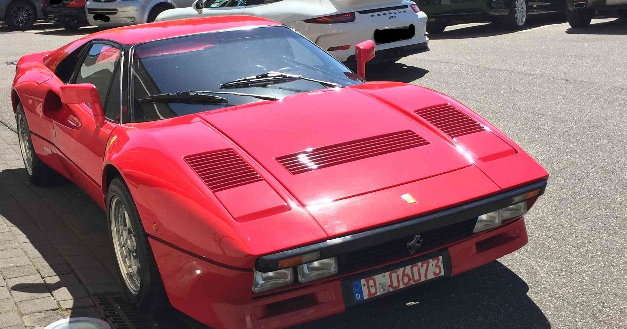 Skradzione w Niemczech Ferrari 288 GTO