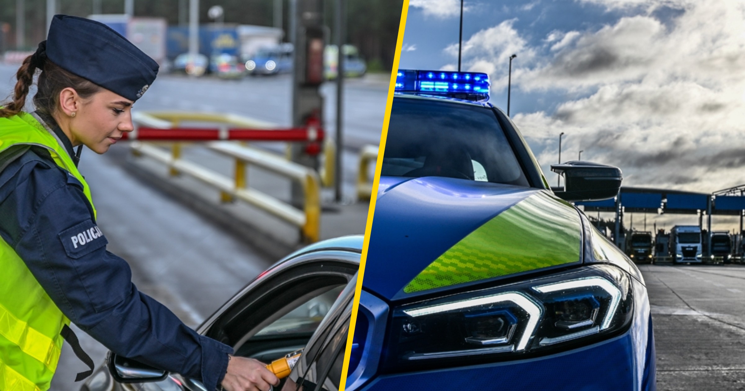 Kontrola trzeźwości na A2
