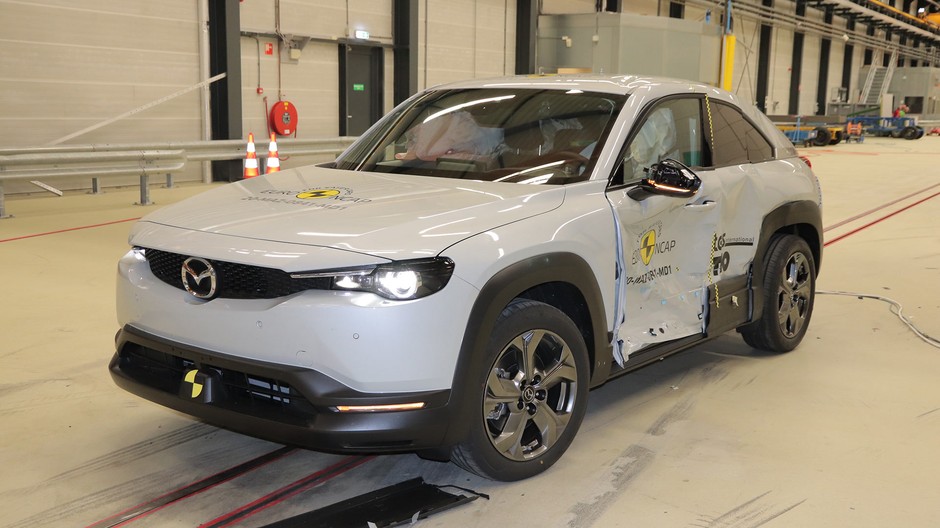 Euro NCAP – Honda Jazz i Mazda MX-30 zdały test na piątkę