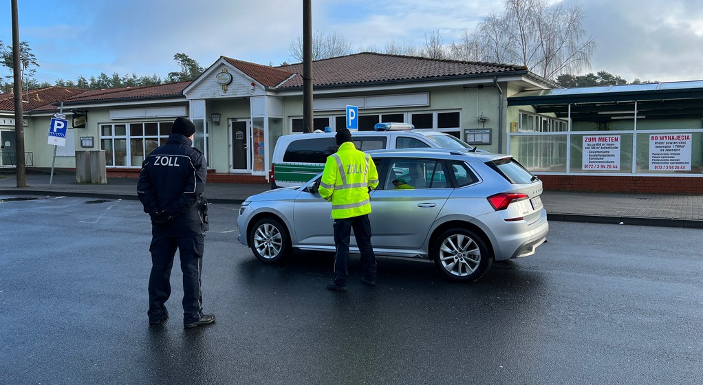 Niemcy, granica polsko-niemiecka, celnicy, kontrola celna, kontrola graniczna