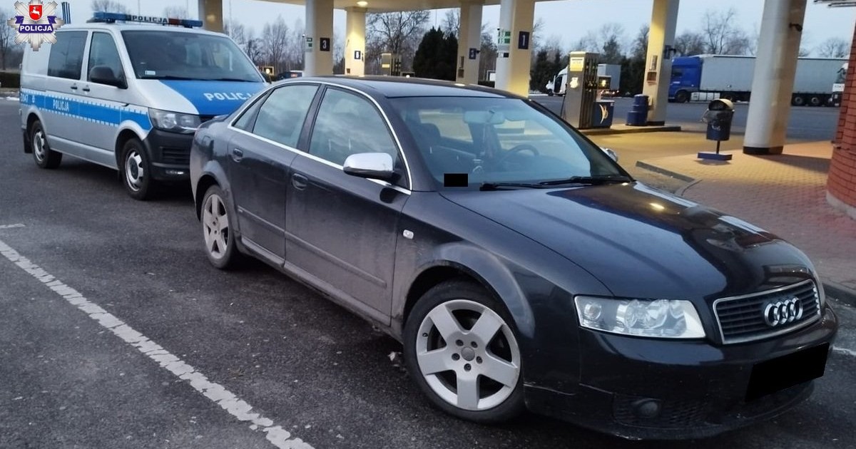 Auto zatrzymanego przez policję nietrzeźwego kierowcy