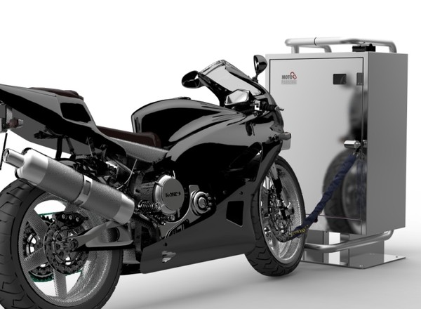 Pierwsze w Polsce parkingi dla motocykli i skuterów