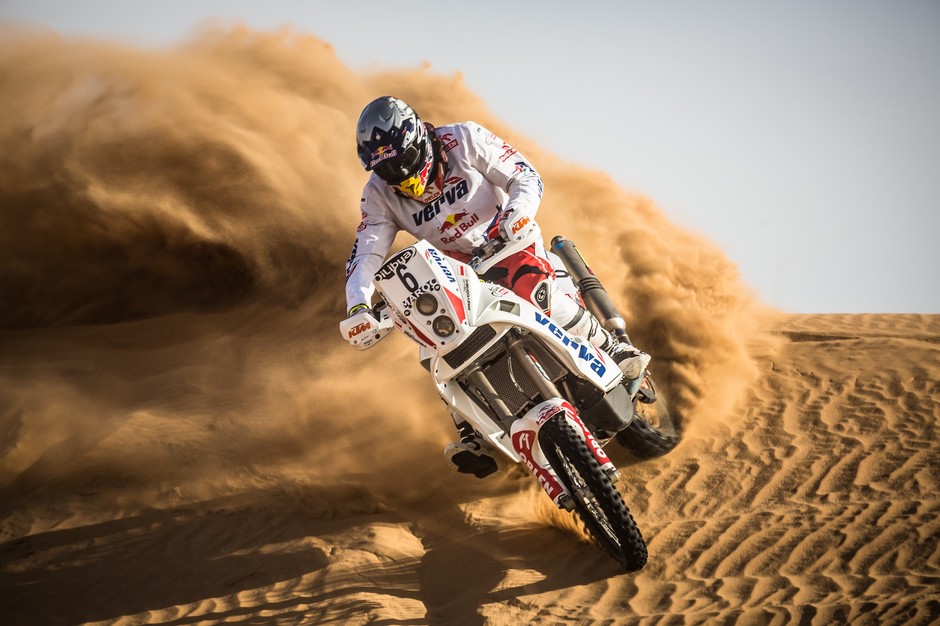 Rallye du Maroc: Przygoński kończy etap bez hamulca