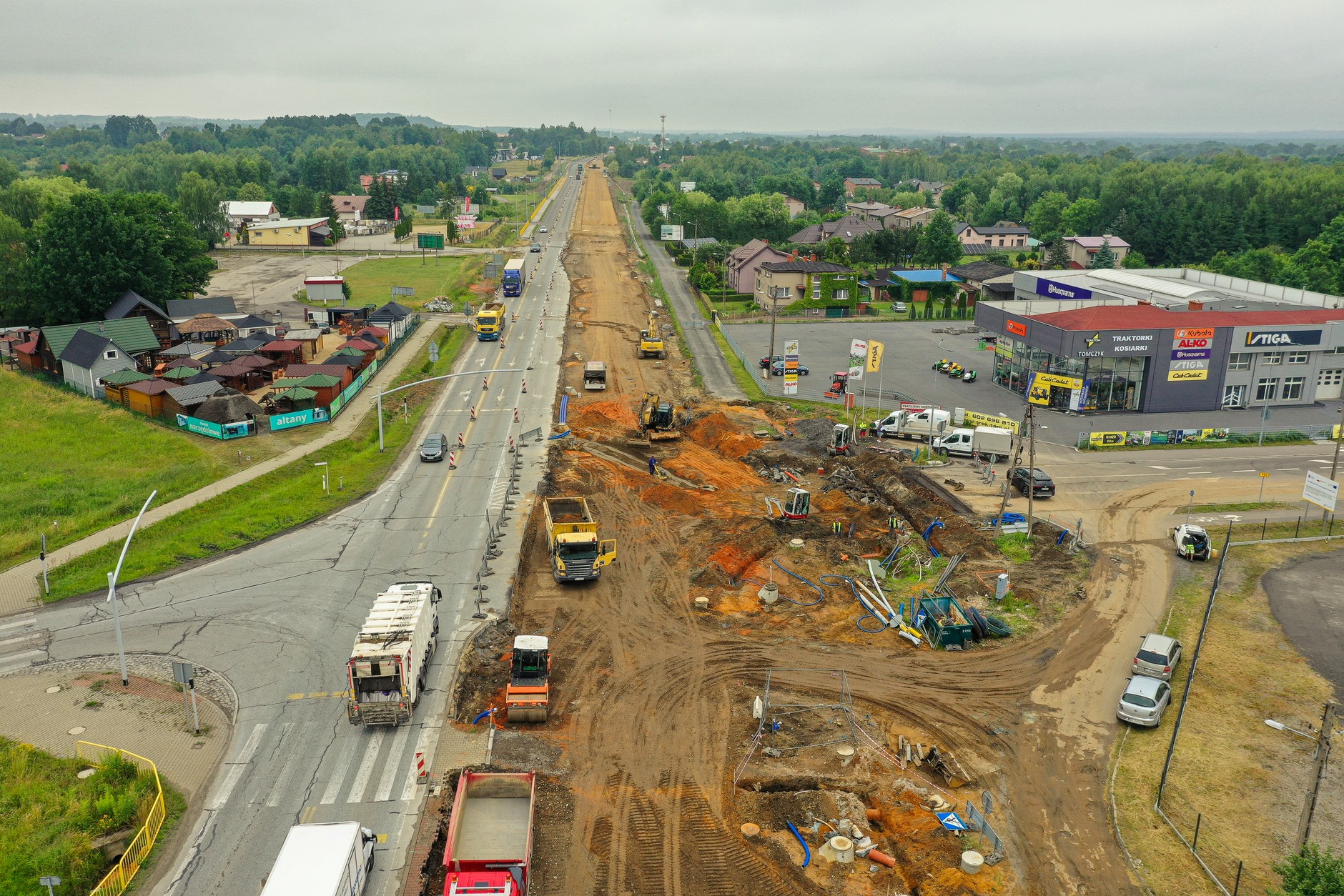 Przebudowa DK91 Nowa Wieś — Zawada