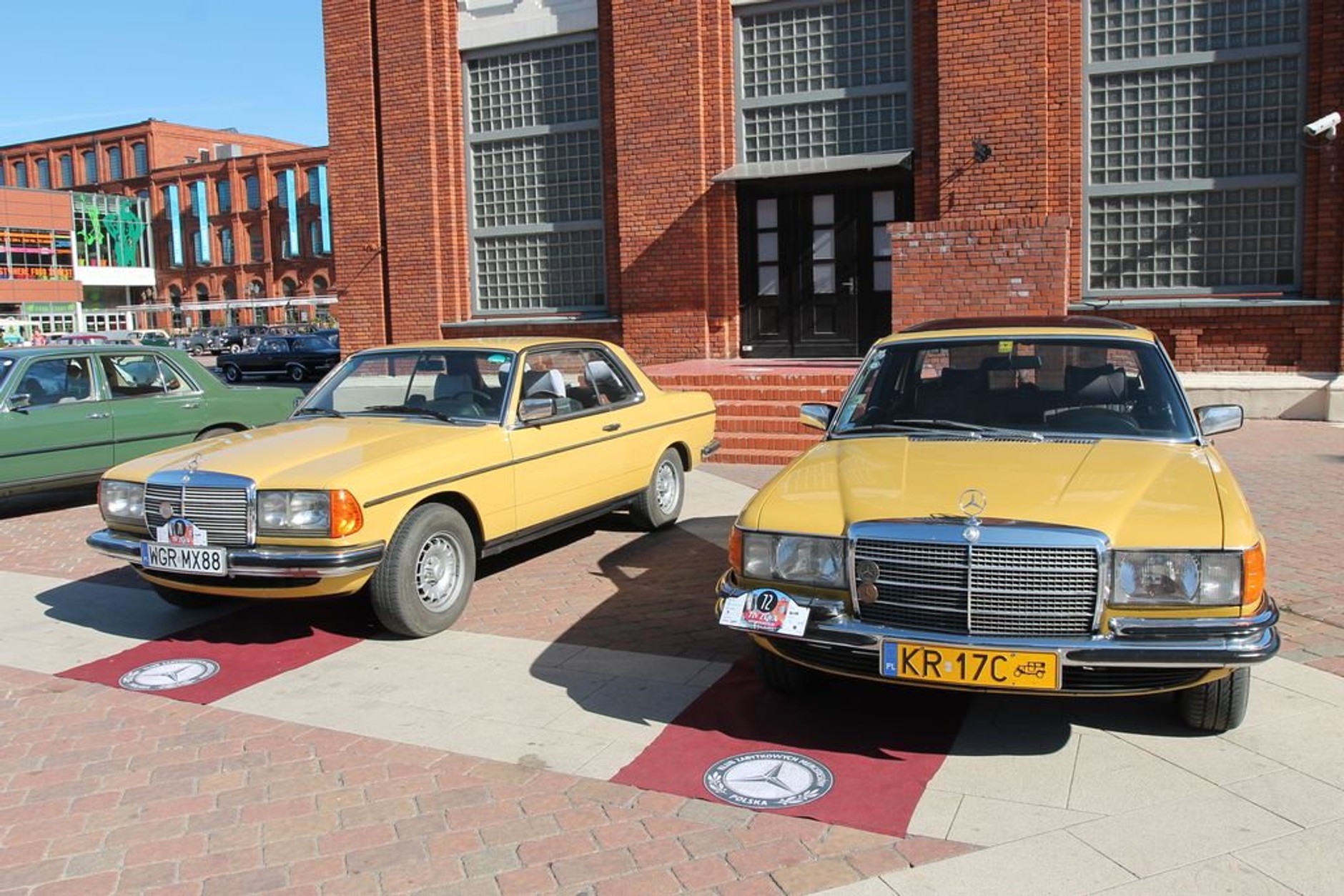 14. Zlot Zabytkowych Mercedesów -  Łódź-Manufaktura 2015