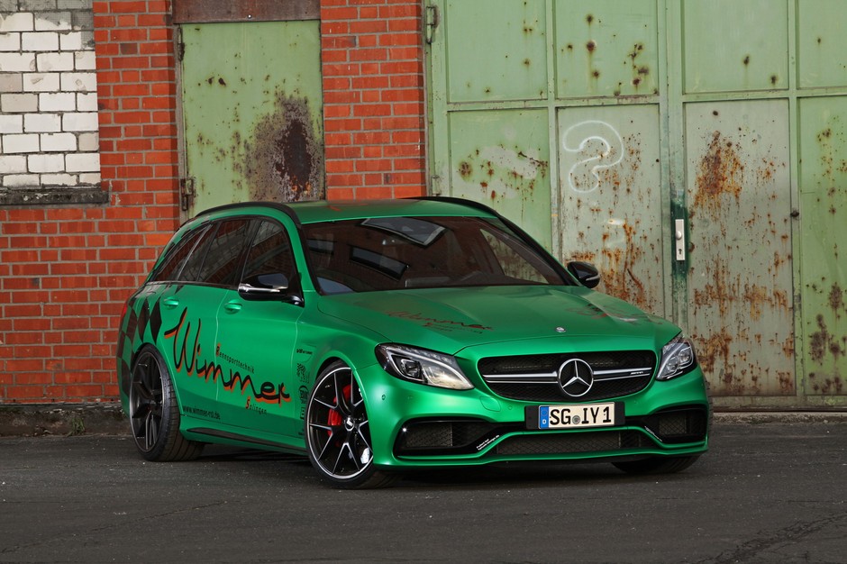 Wimmer AMG C 63S mocniejszy od Ferrari F12tdf
