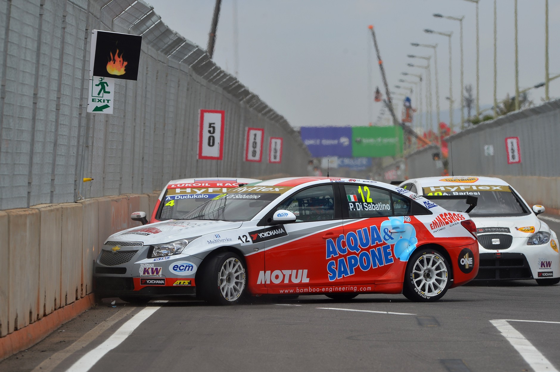 WTCC: 1-2-3, Chevroleta w Maroko gonisz Ty