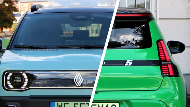 Renault 5 kontra Renault 4