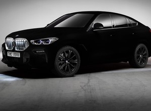 BMW X6 Vantablack – najczarniejsze z czarnych, jak dwuwymiarowe!