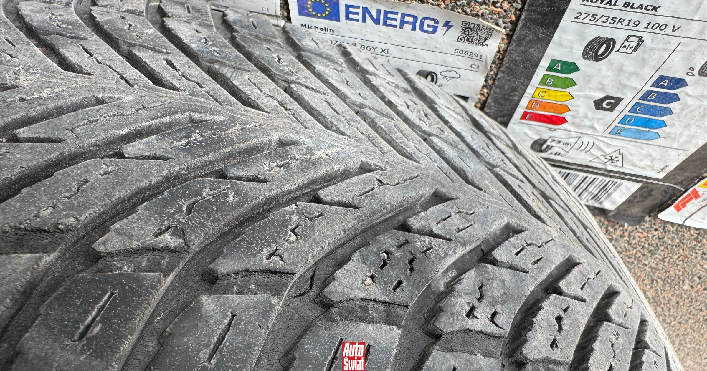 Te rzeczy sprawdzi policjant i da mandat za "złe opony". Może sięgnąć do trzech tys. zł [Lista]