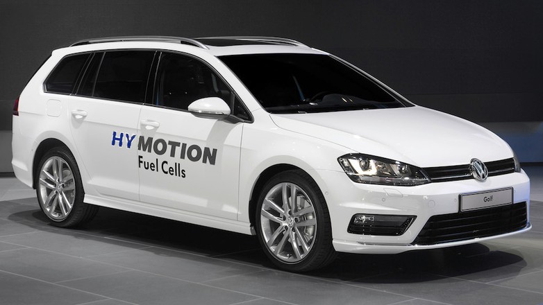 VW Golf Variant z ogniwami paliwowymi