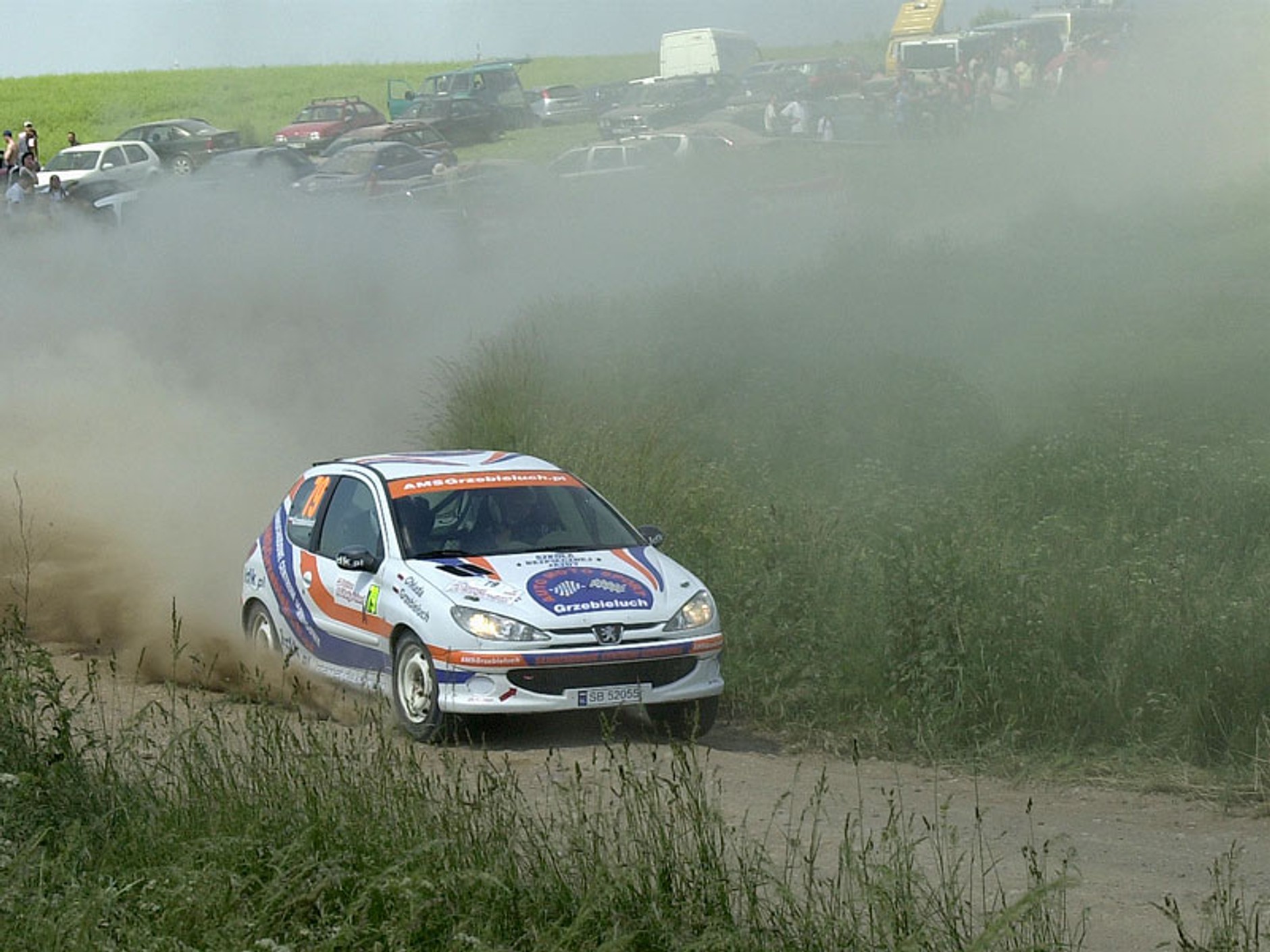 Rajd Polski 2007: wypadek Dudy, kurz i emocje (fotogaleria)