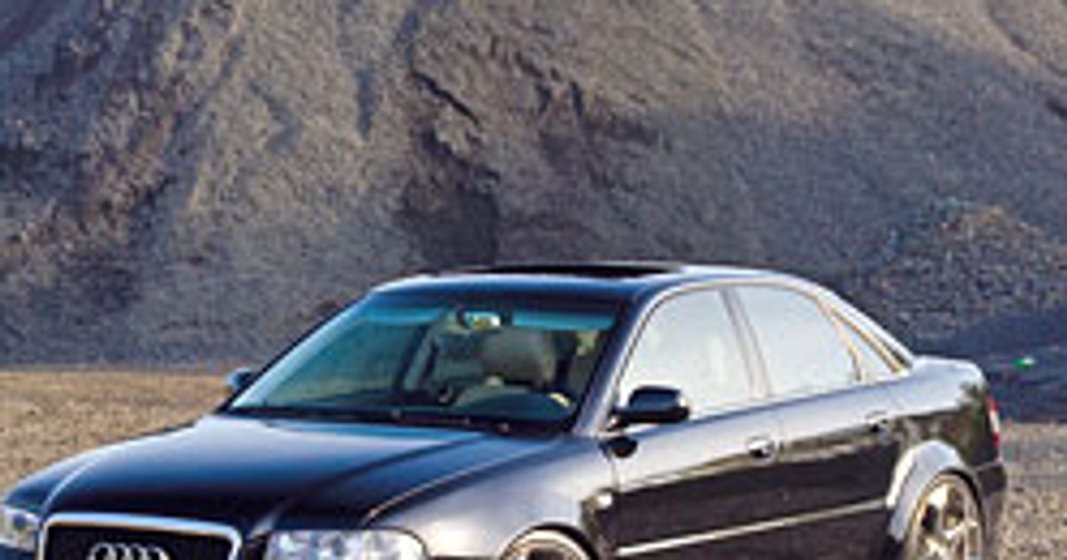 Garaż tunera: Audi A4 – dama w czerni