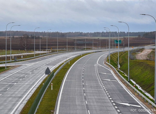 Droga S61: ponad 20 km trasy Via Baltica oddane do ruchu