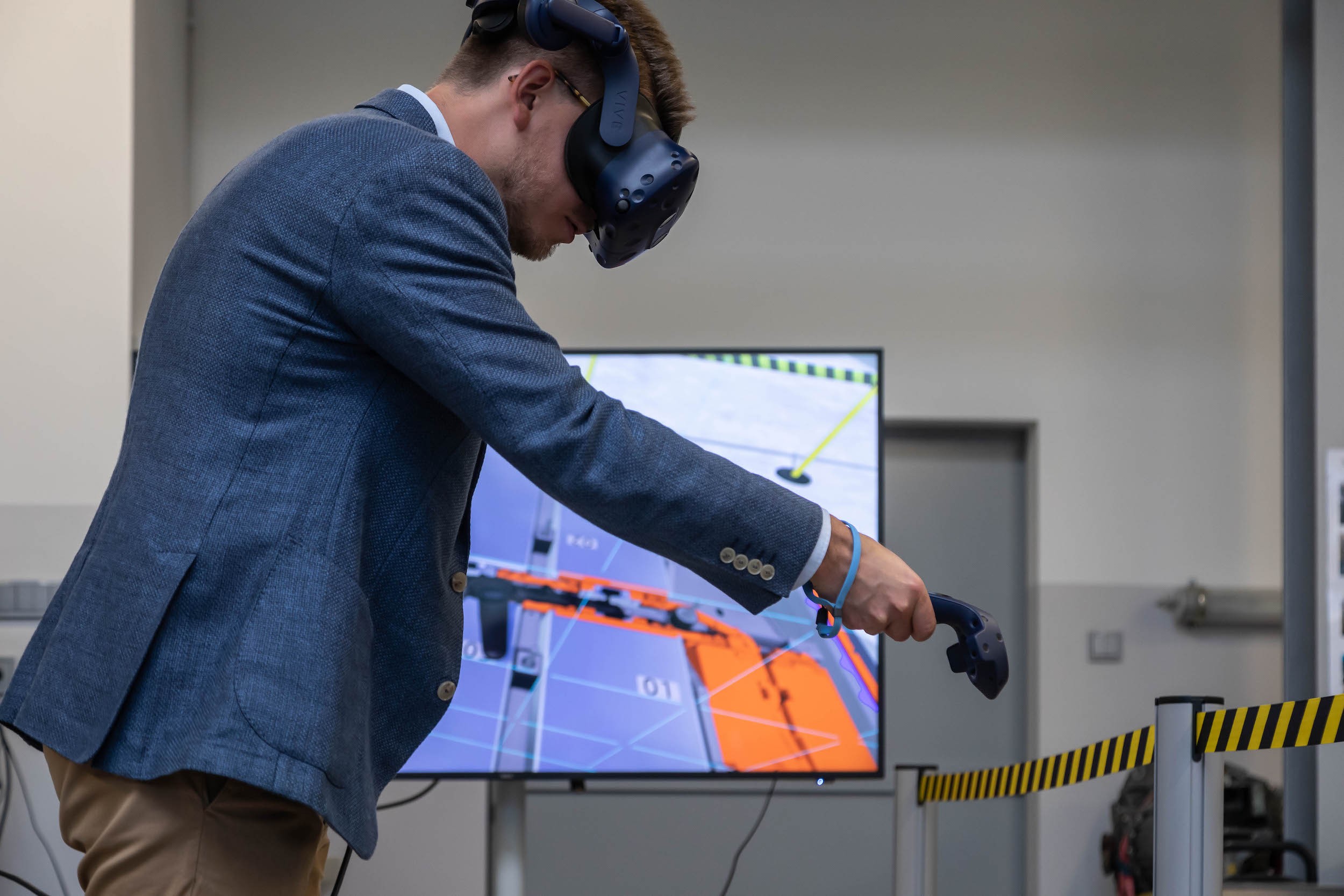 Instruktaż w wirtualnej rzeczywistości – Techniczne Centrum Szkoleniowo-Serwisowe VGP w Poznaniu