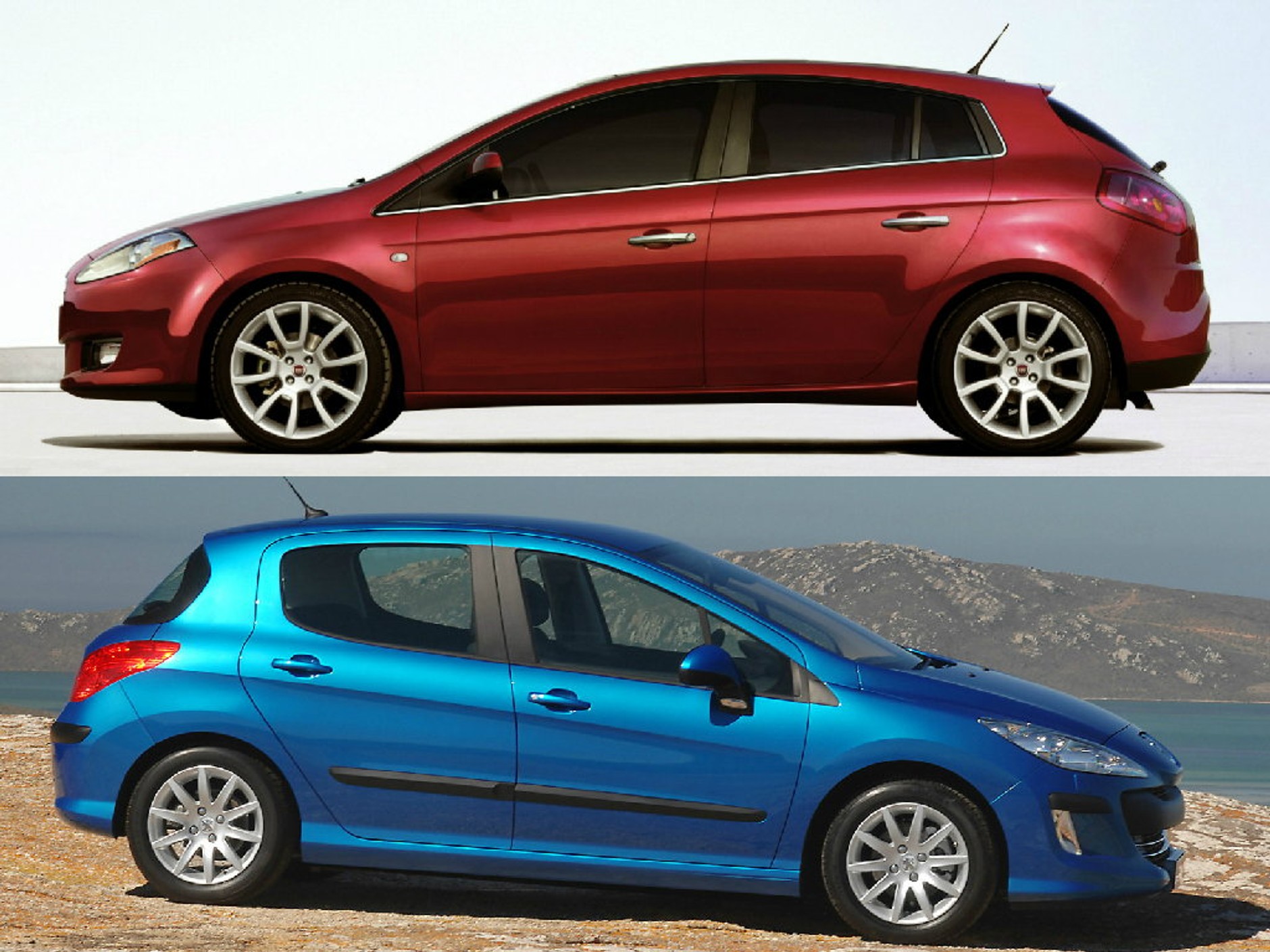 Fiat Bravo i Peugeot 308