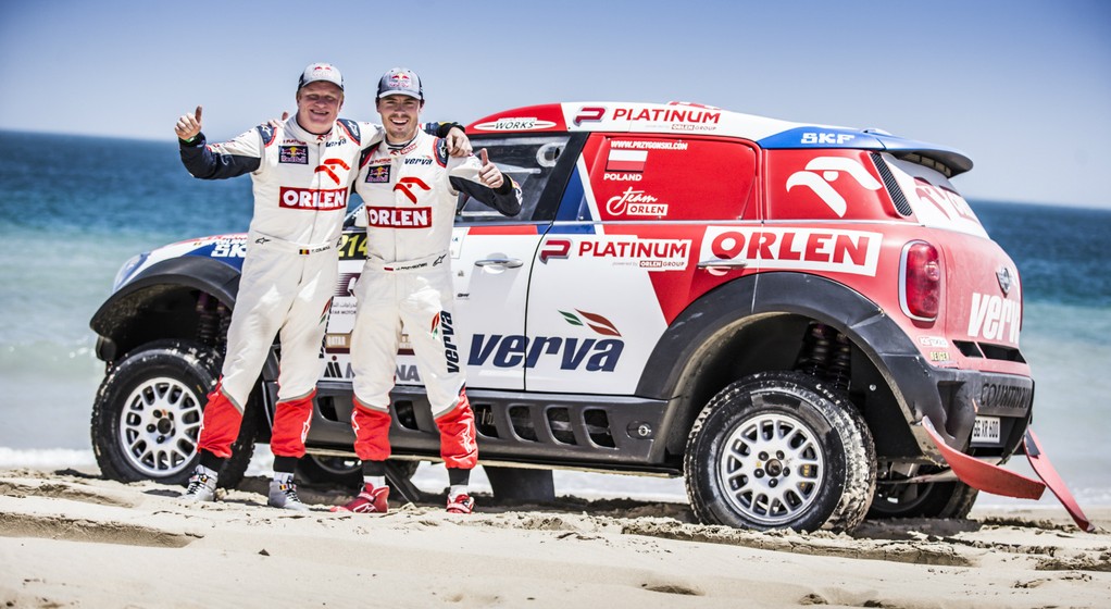 Kuba Przygoński i Tom Colsoul - Orlen Team