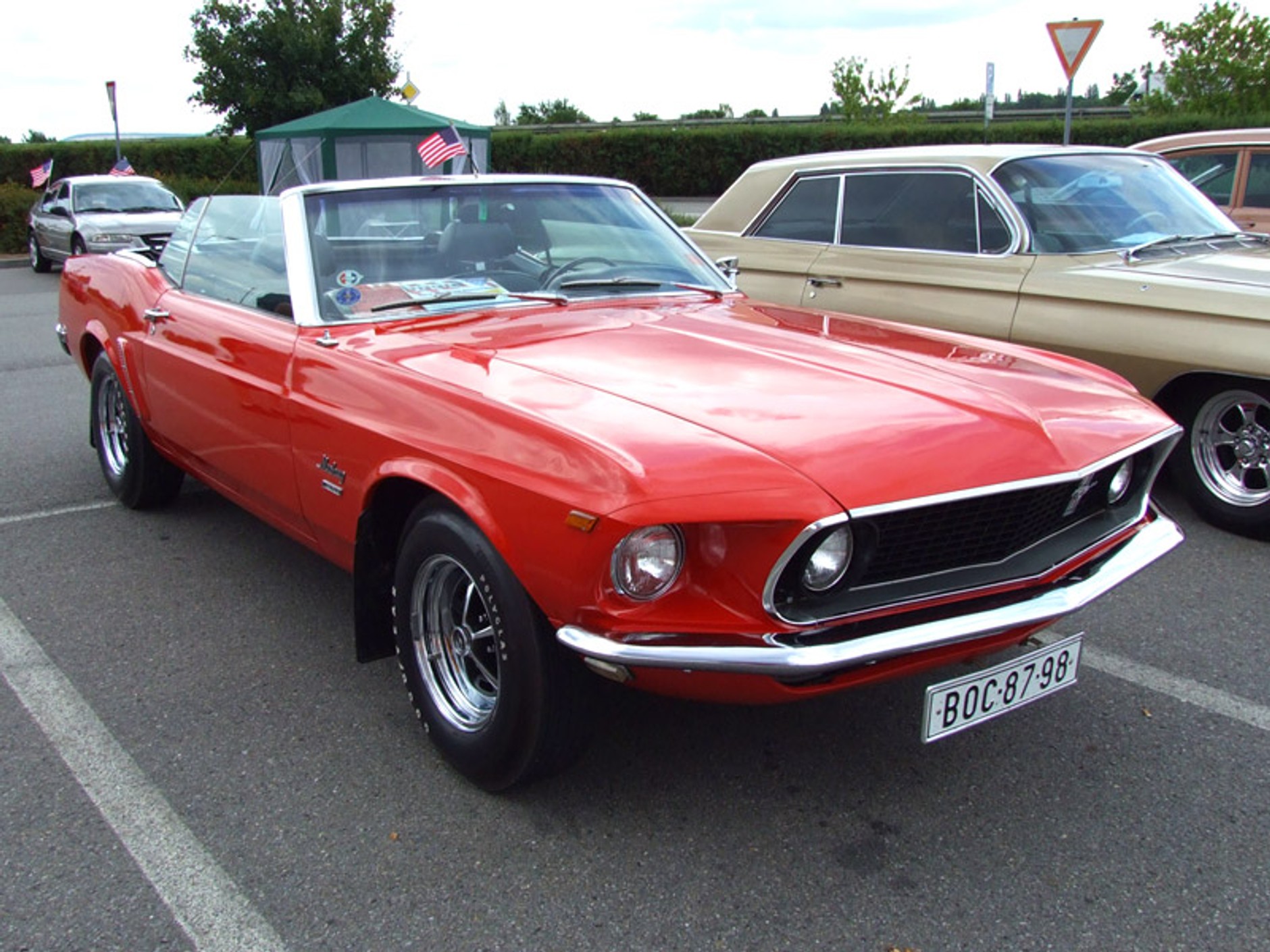 Zlot samochodów amerykańskich w Brnie (fotogaleria)