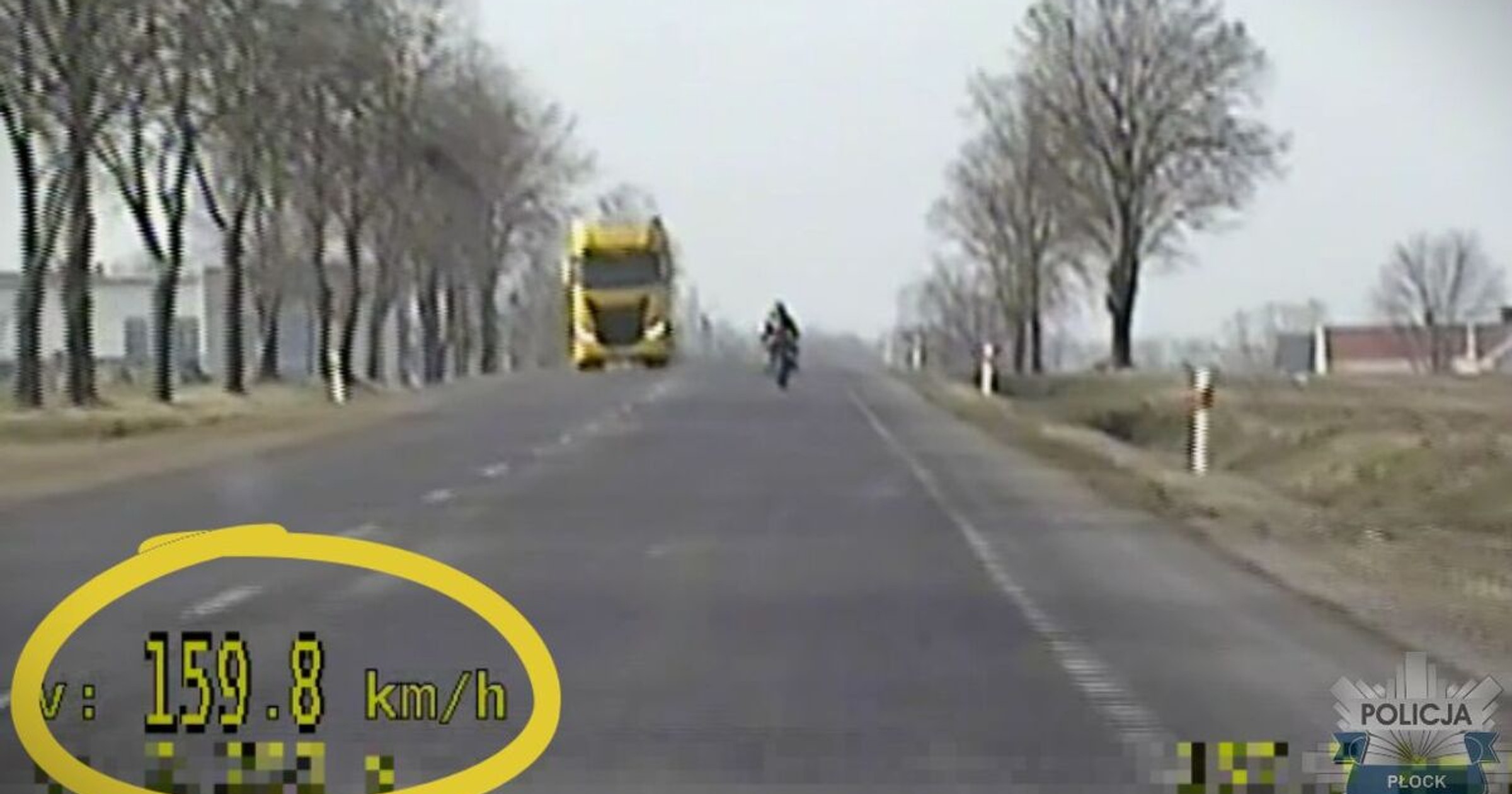 Chciał przepalić motocykl i stracił prawo jazdy