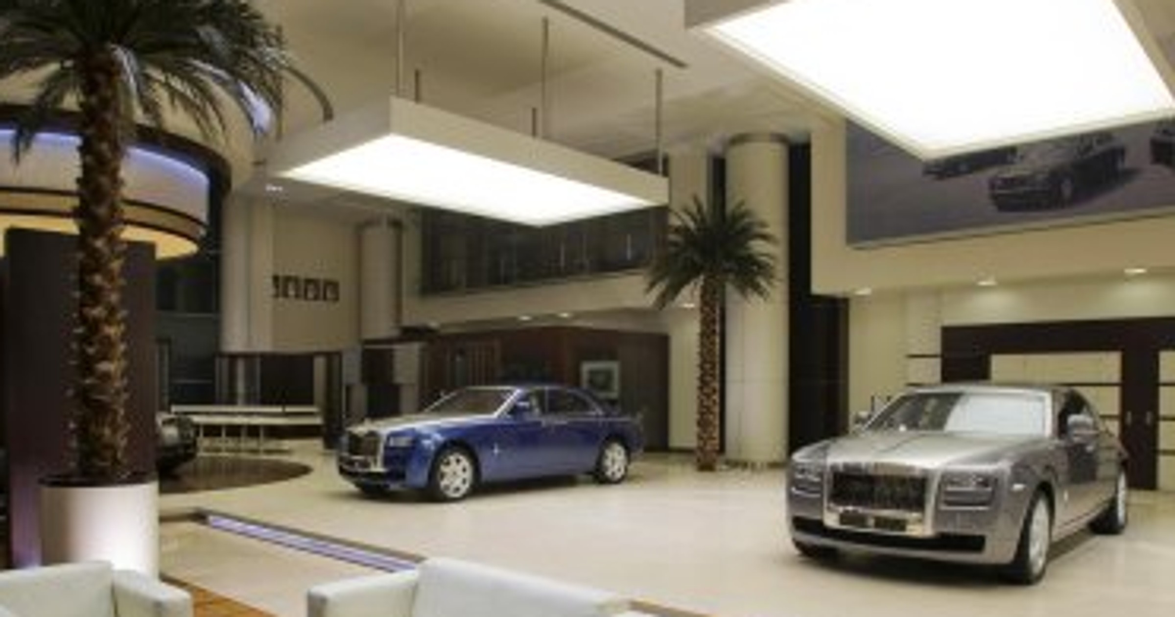 Największy salon Rolls-Royce'a