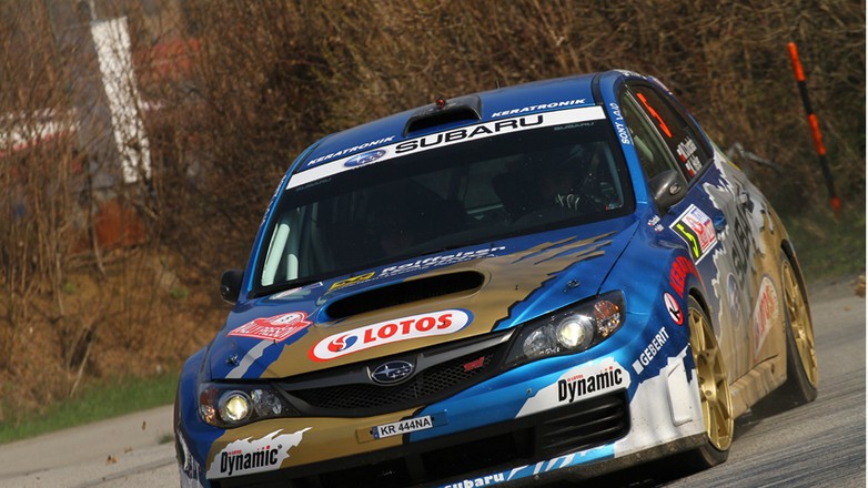 Rzeźnik piąty, Chuchała tuż za podium gr. N w Rally Tribec