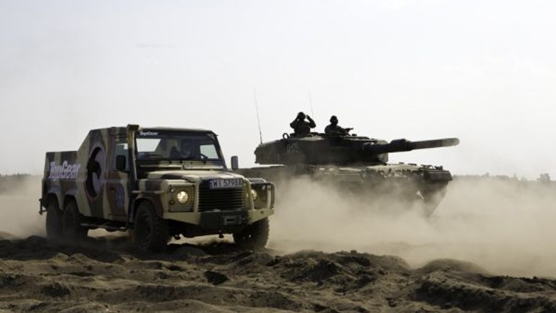 Leopard kontra Huzar