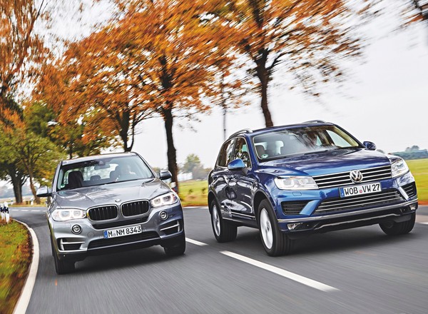 BMW X5 kontra Volkswagen Touareg: wielcy gracze na wojennej ścieżce