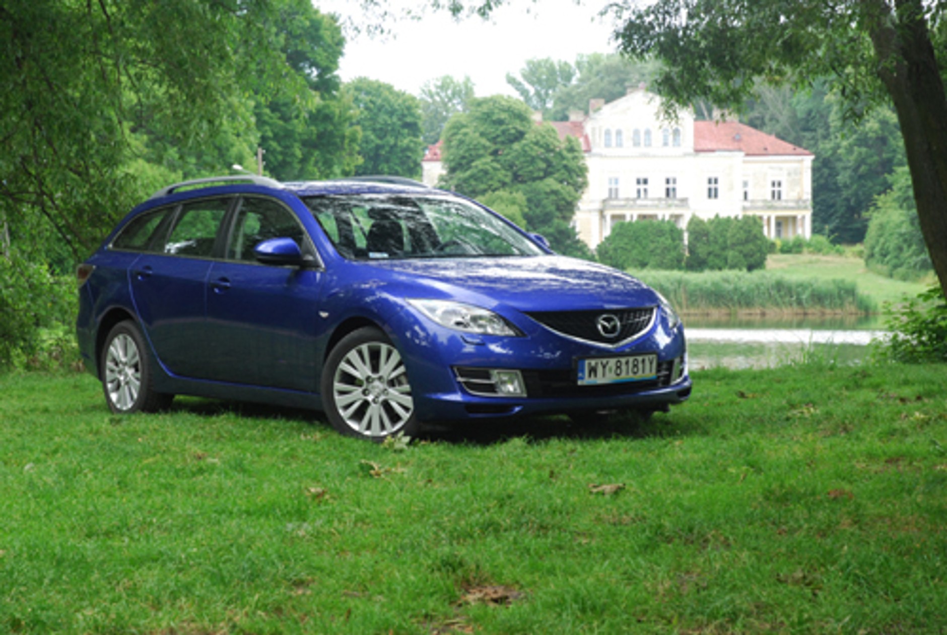 Mazdą 6 kombi na jurze - Orle Gniazda nie tylko dla  orłów