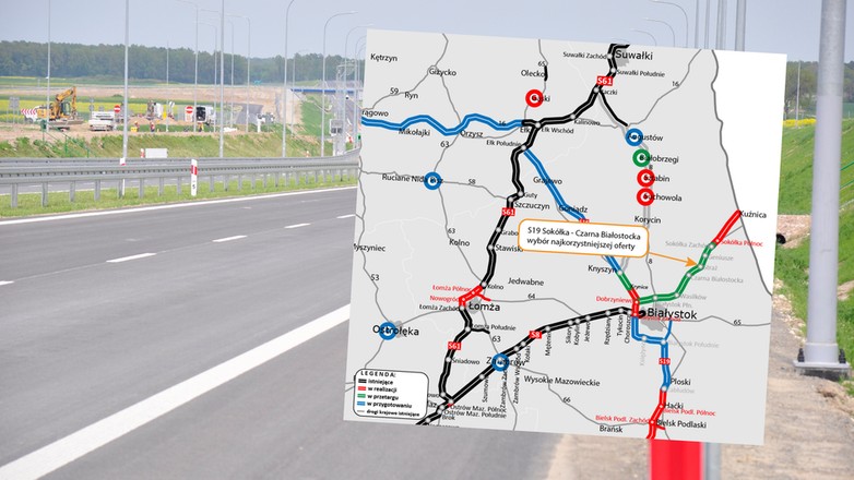 GDDKiA wyłoniła zwycięzcę przetargu, który ma zaprojektować i wybudować fragment drogi ekspresowej S19