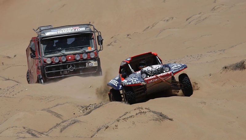 Rajd Dakar 2010: Przygoński już 8, Sonik broni honoru (12. etap na żywo, wyniki, foto)