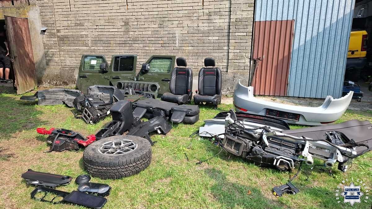 Policja rozbiła grupę kradnącą samochody