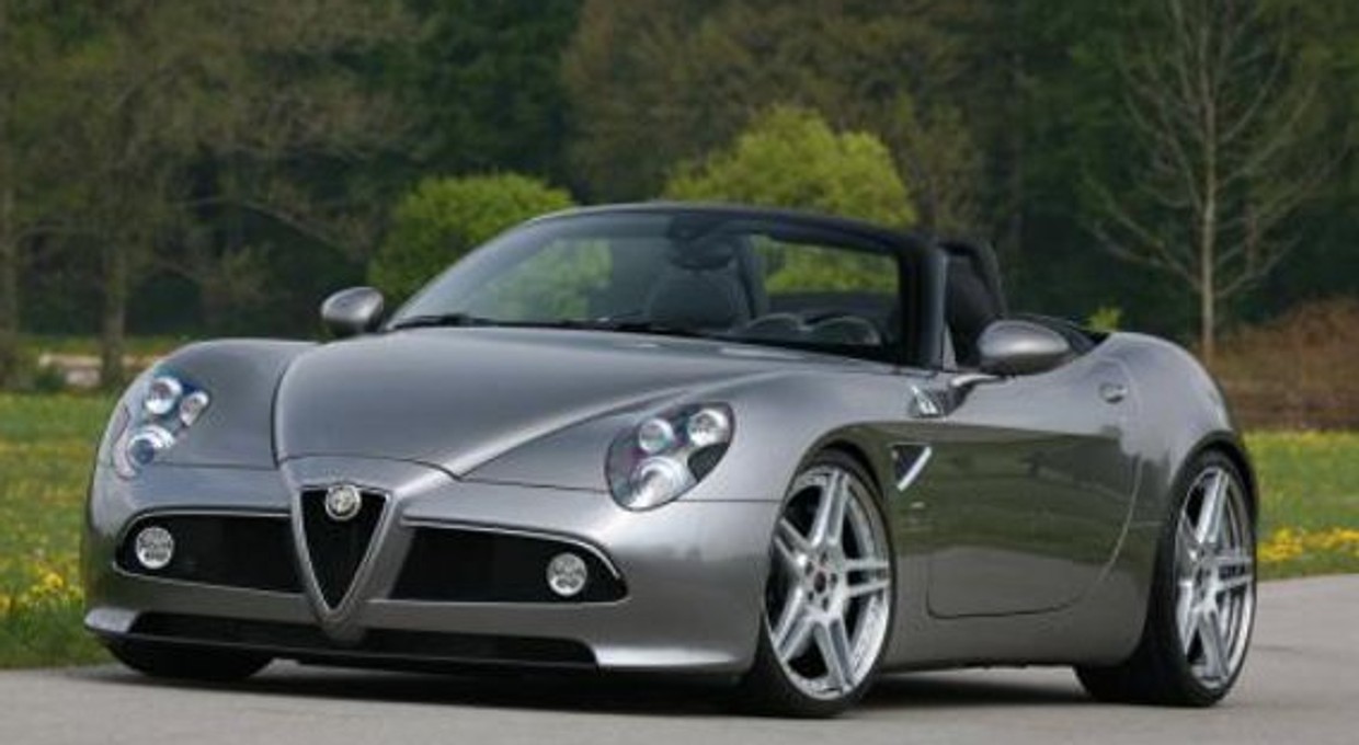 Super Alfa Romeo 8C Spider od Noviteca