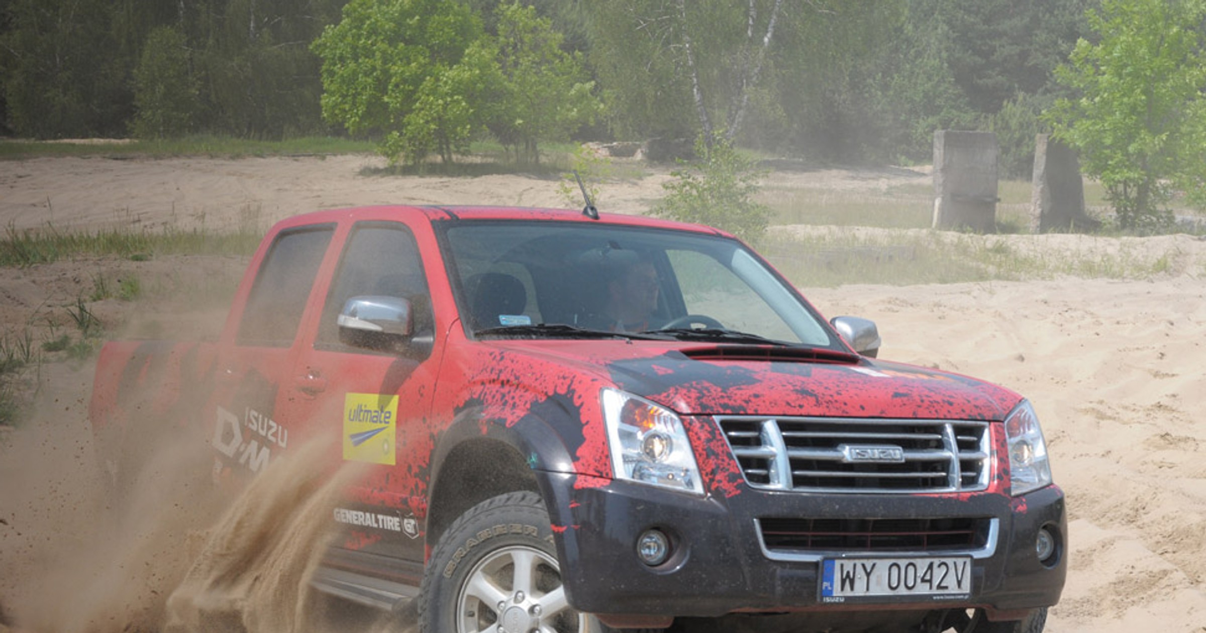 Isuzu D-Max: jazda na maxa