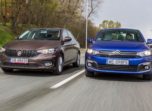 Fiat Tipo sedan kontra Citroen C-Elysee - przestronne, proste i niedrogie
