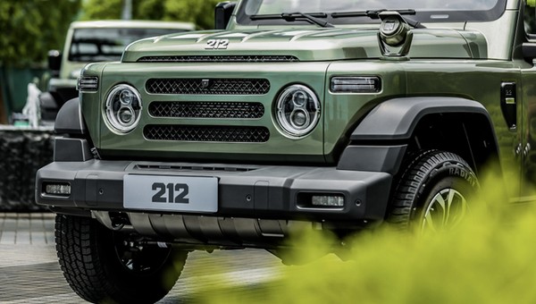 Chińskie auto terenowe 212 T01 firmy BAW