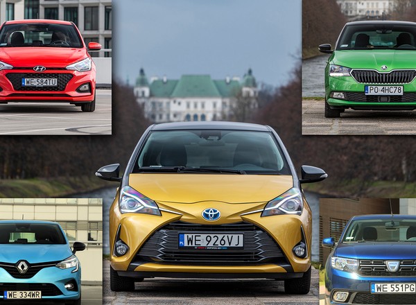 Toyota Yaris, Skoda Fabia, Renault Clio, Hyundai i20, Dacia Sandero – pięć popularnych aut w segmencie B