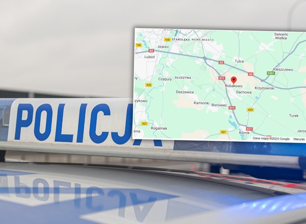 Chciał przejść przez drogę ekspresową S11. Przez pieszego zderzyły się cztery samochody