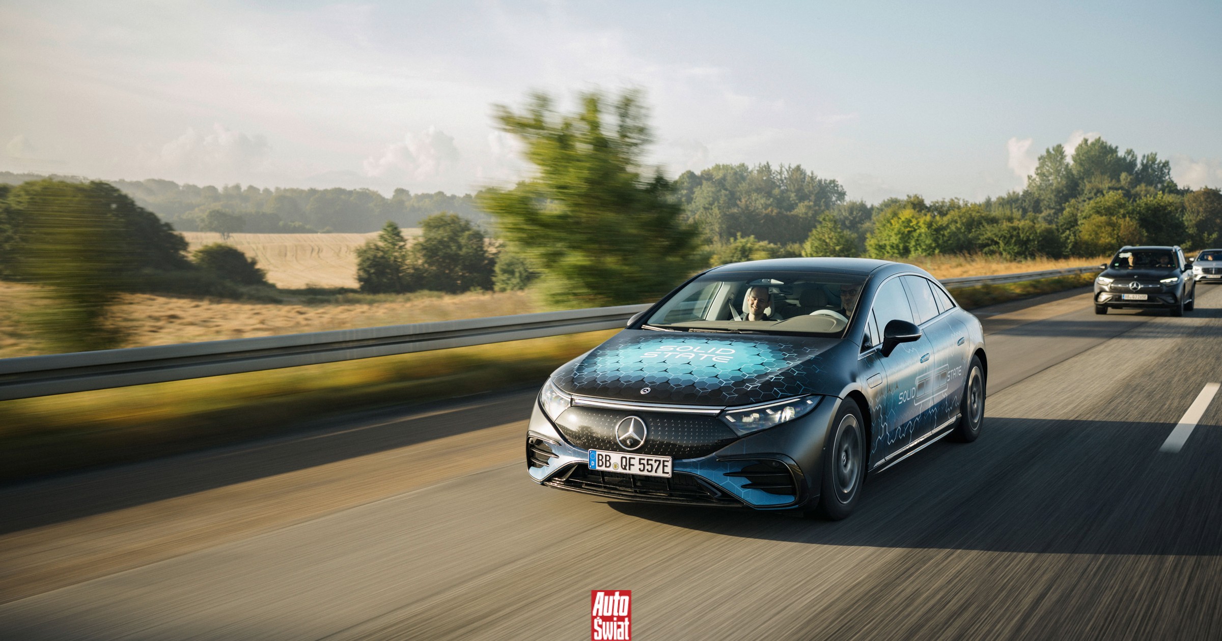 Mercedes EQS z przełomową baterią półprzewodnikową. 1205 km na jednym ładowaniu